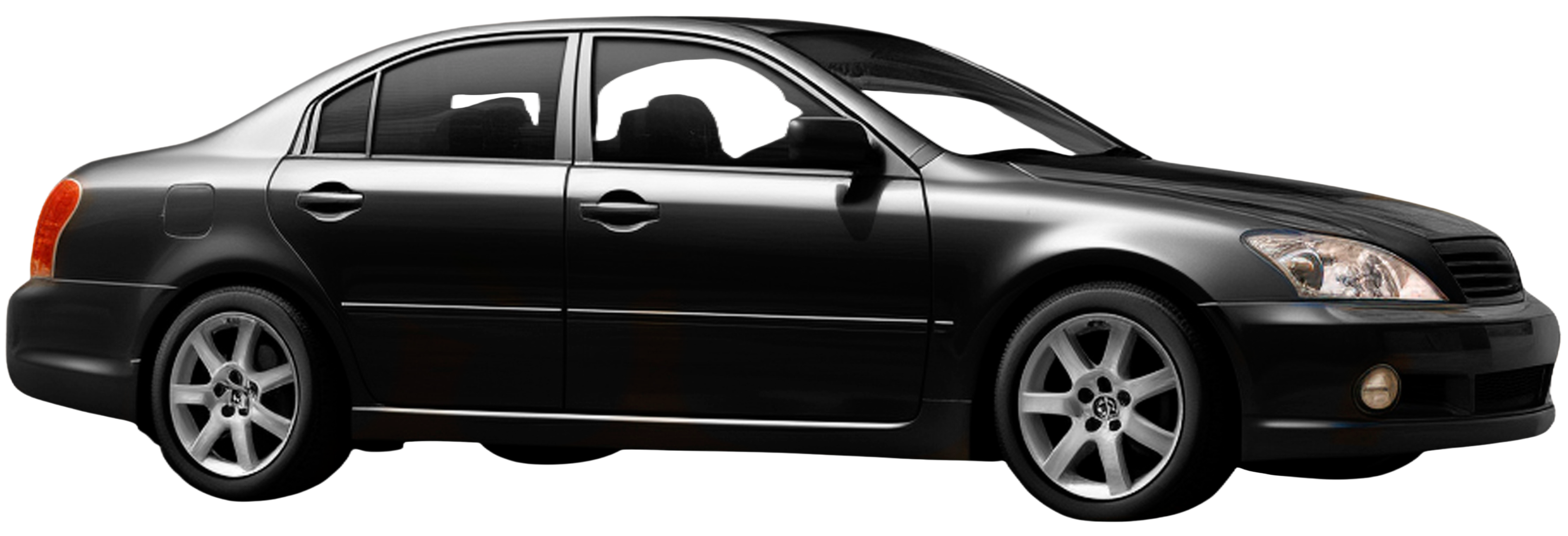White sedan